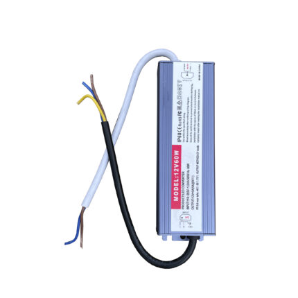 Трансформатор элек.тип DC-60W-12V (ip68 для влажных помещений)