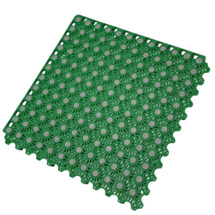 Пластиковый коврик 30*30см, (зеленый)