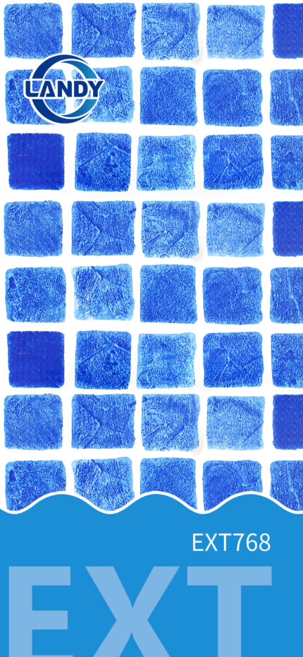 синяя мозаика