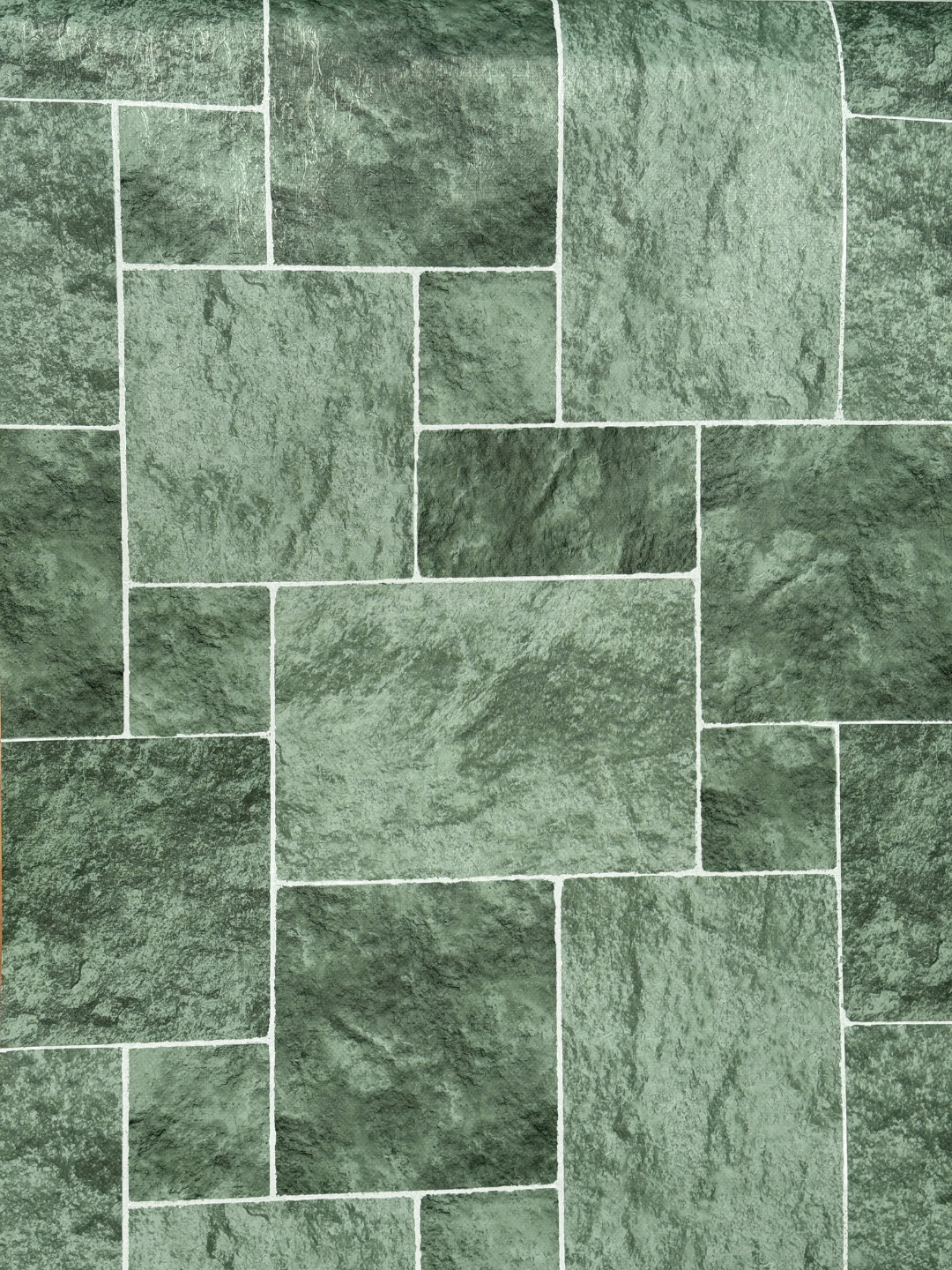 ПВХ пленка для бассейнов Зеленая плитка