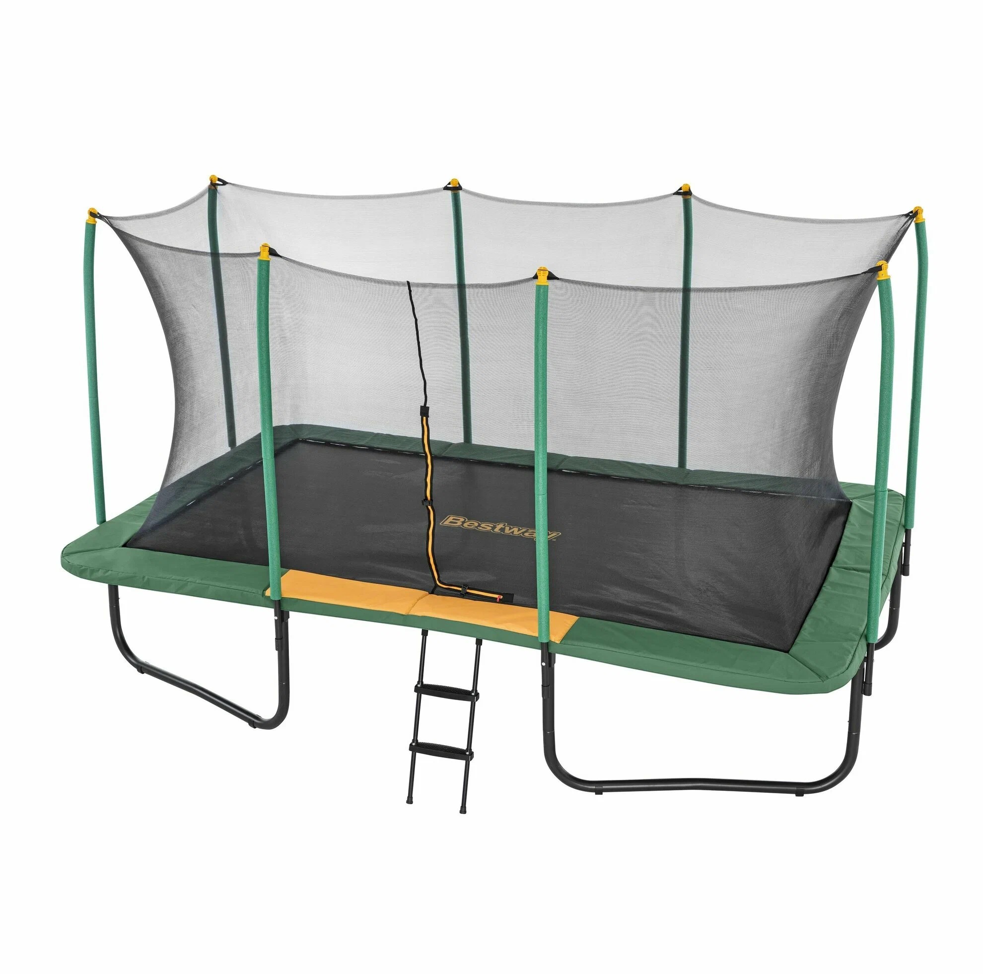 Прямоугольный батут с защитной сеткой хх ()