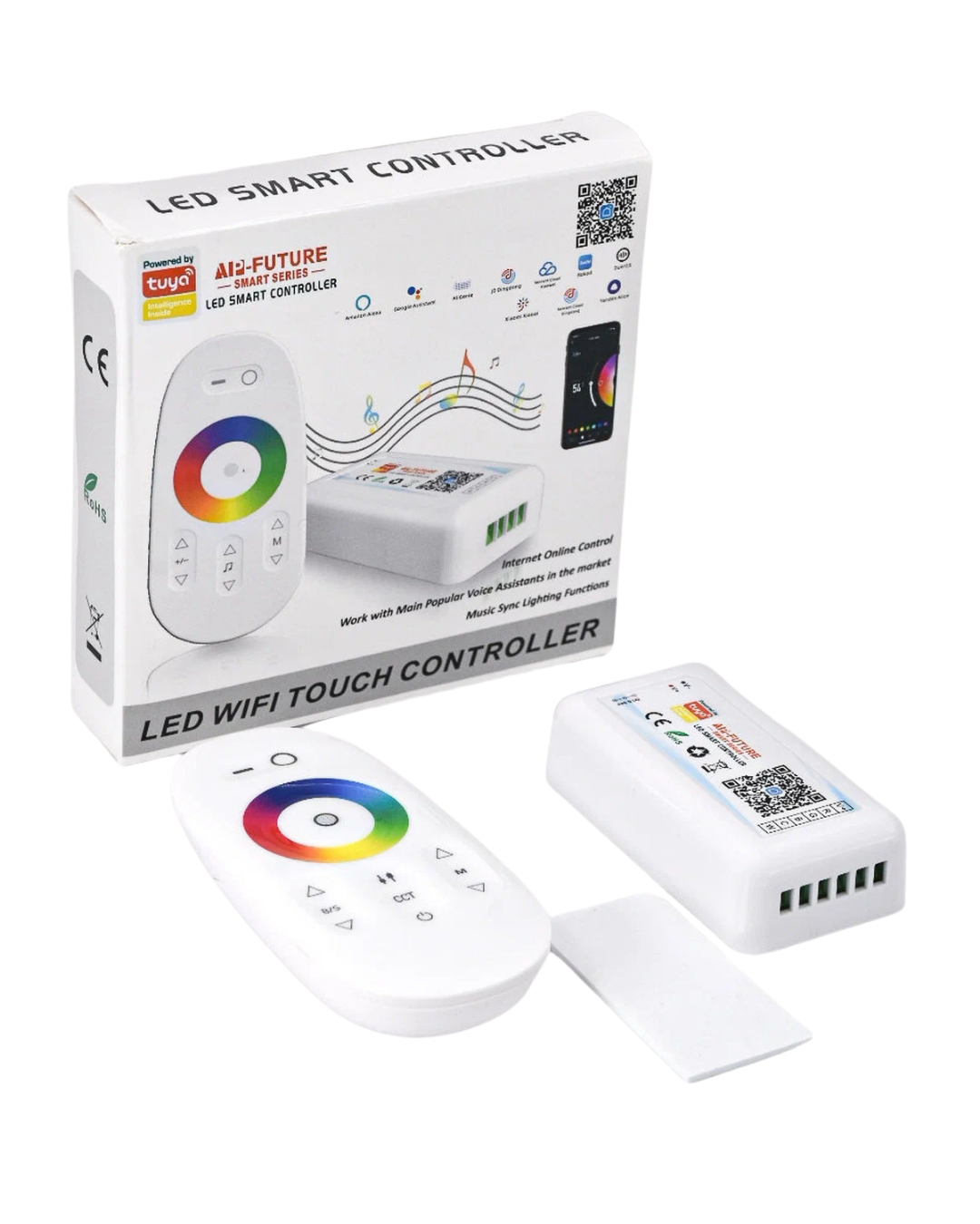 Пульт управления прожектора RGB wWI FI (белый)